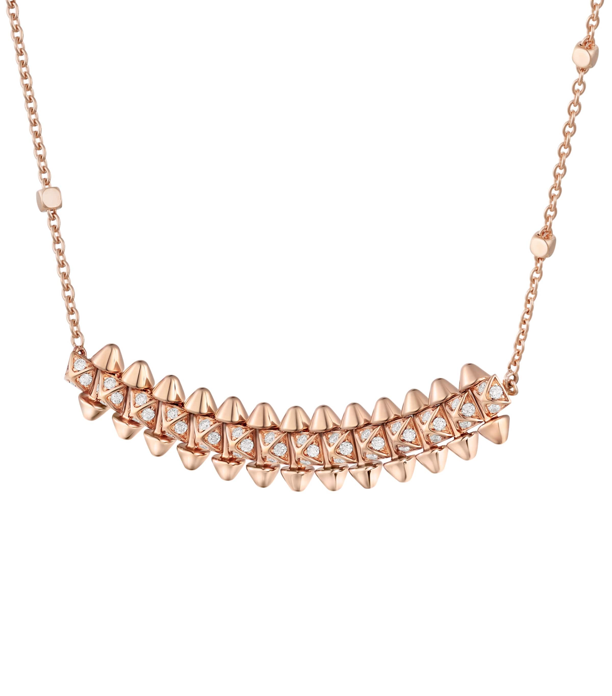 Rose Gold and Diamond Clash de Cartier Necklace