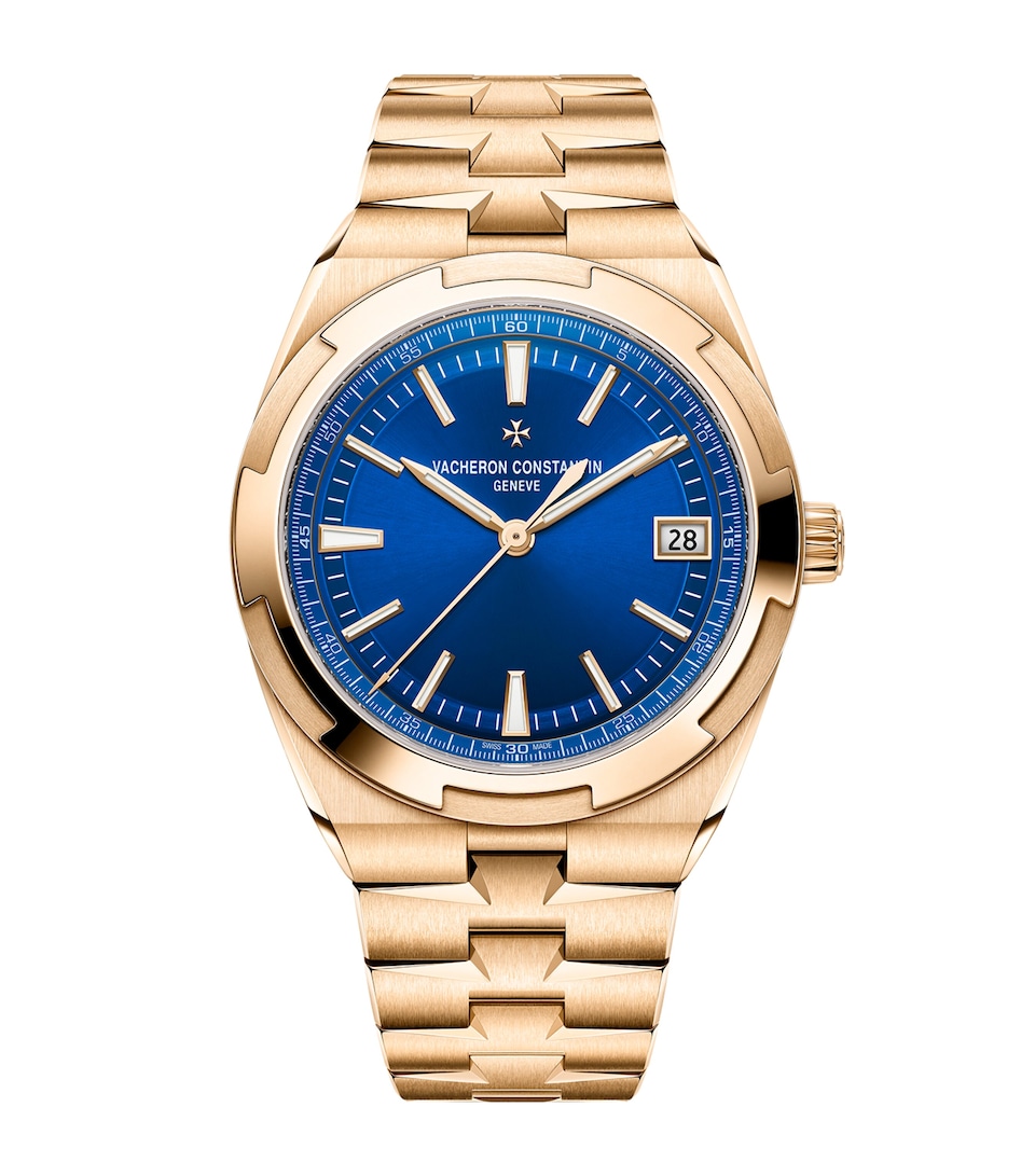 Vacheron Constantin Rose Gold Overseas Watch 41mm Pink Gold