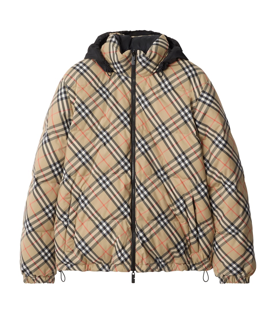 Down Reversible Puffer Jacket