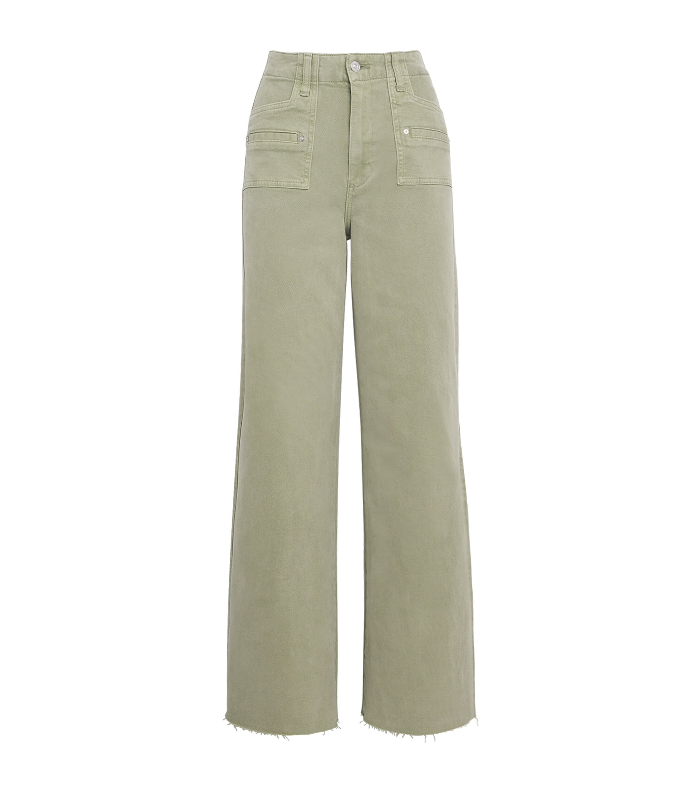 Anessa High-Rise Wide-Leg Jeans