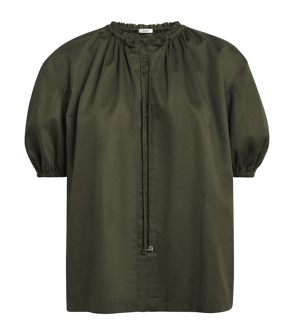 Cotton Sateen Nador Blouse