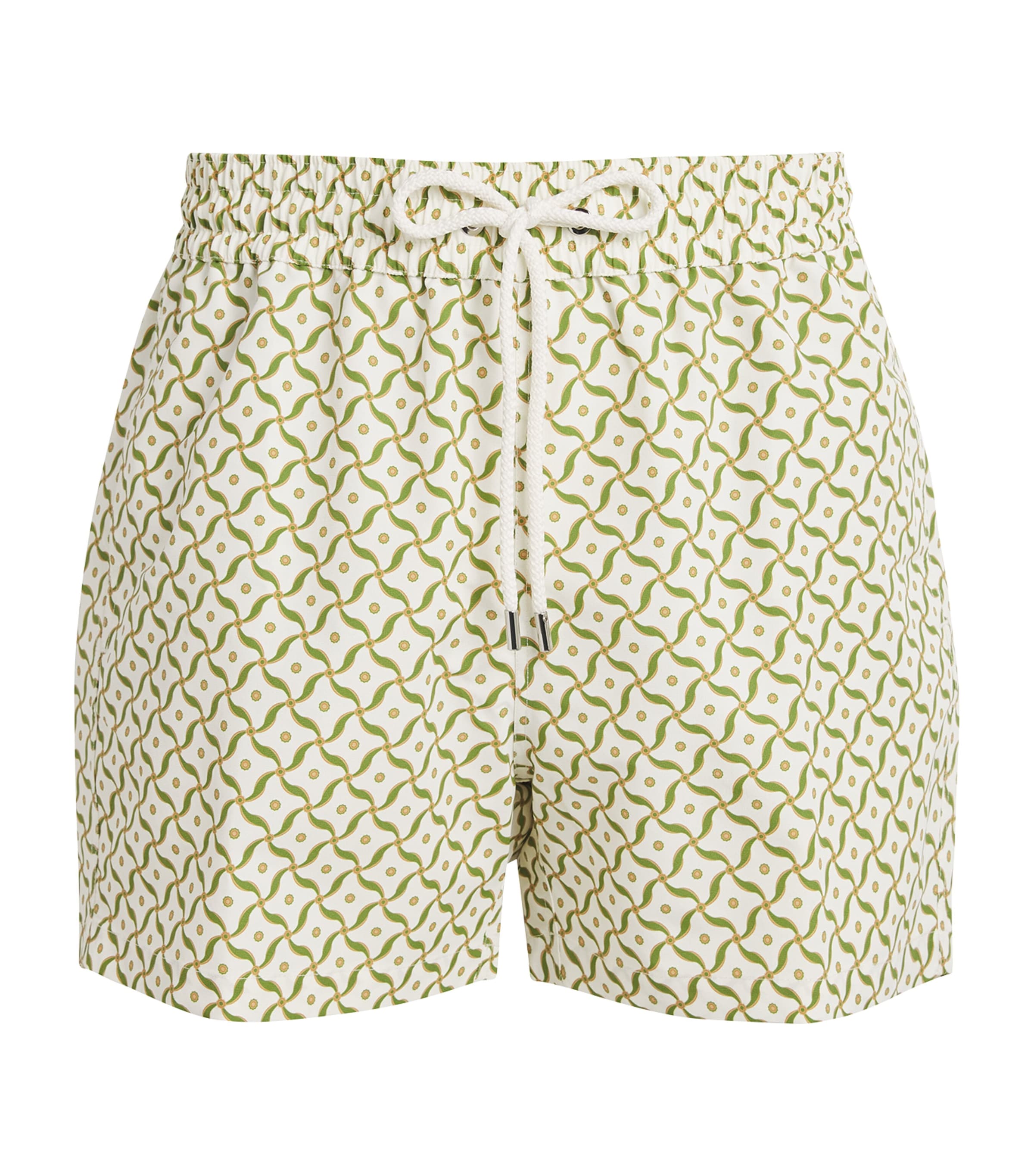 Lotus-Print Rio Swim Shorts