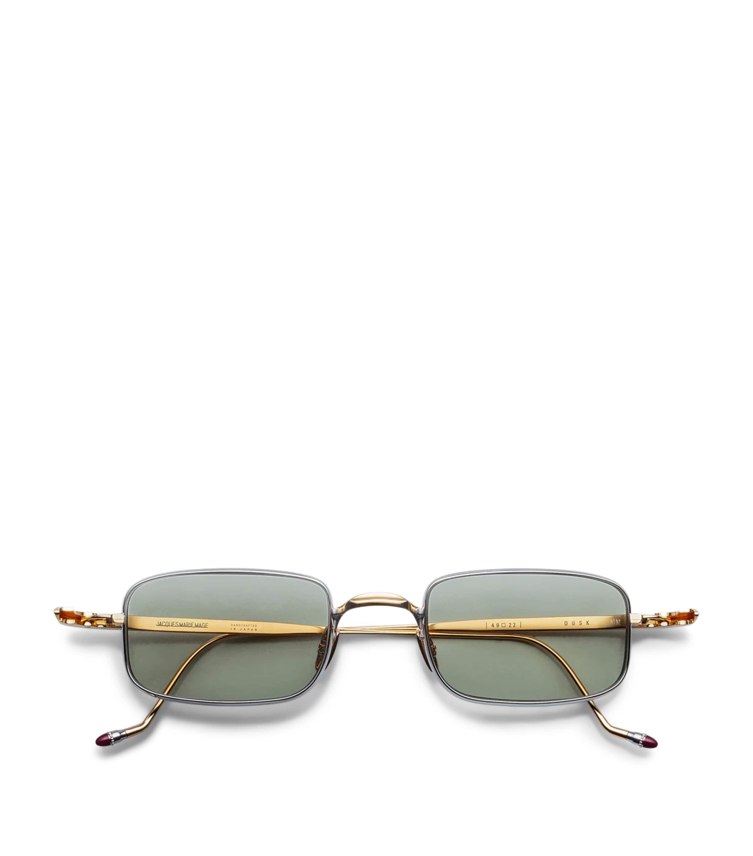 Jacques Marie Mage Titanium Dusk Sunglasses Electrum