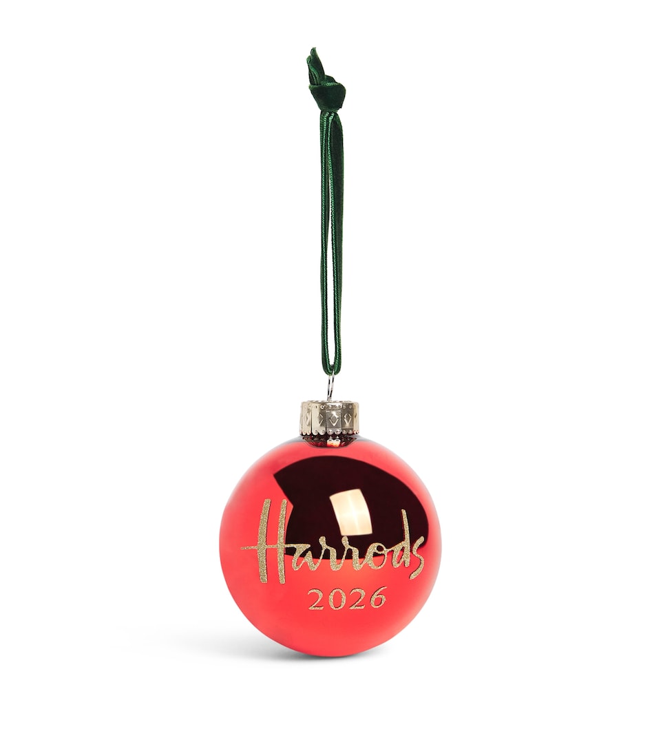 Harrods 2026 Year Bauble Red