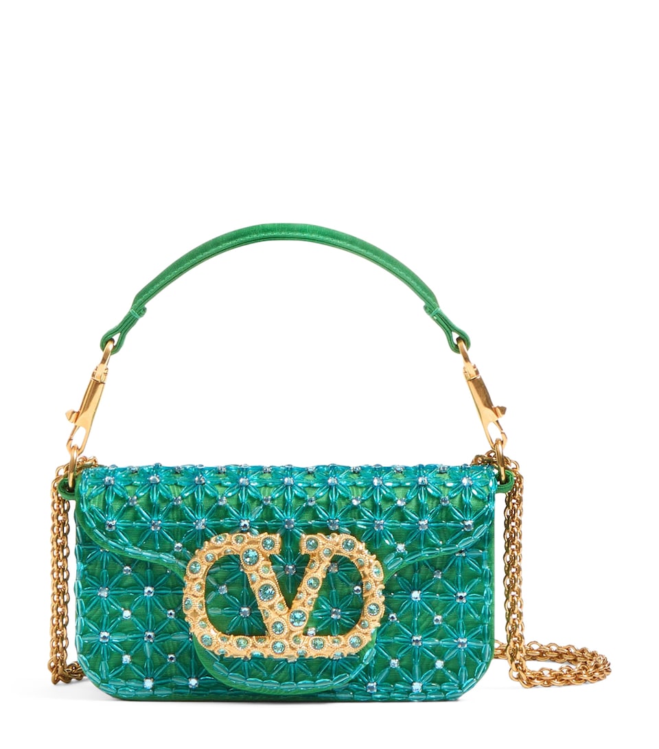 Small Embroidered Loco Shoulder Bag