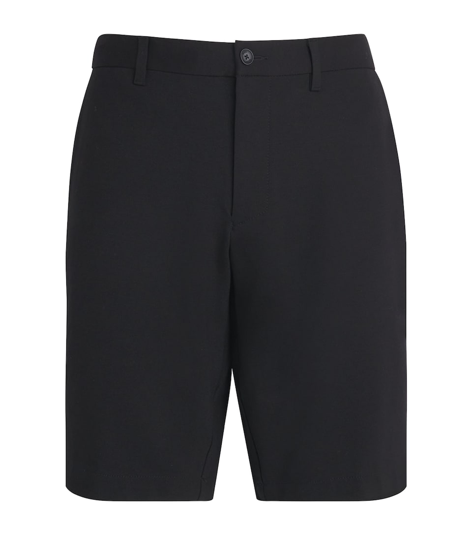 BOSS Mens Commuter Slim Shorts Black