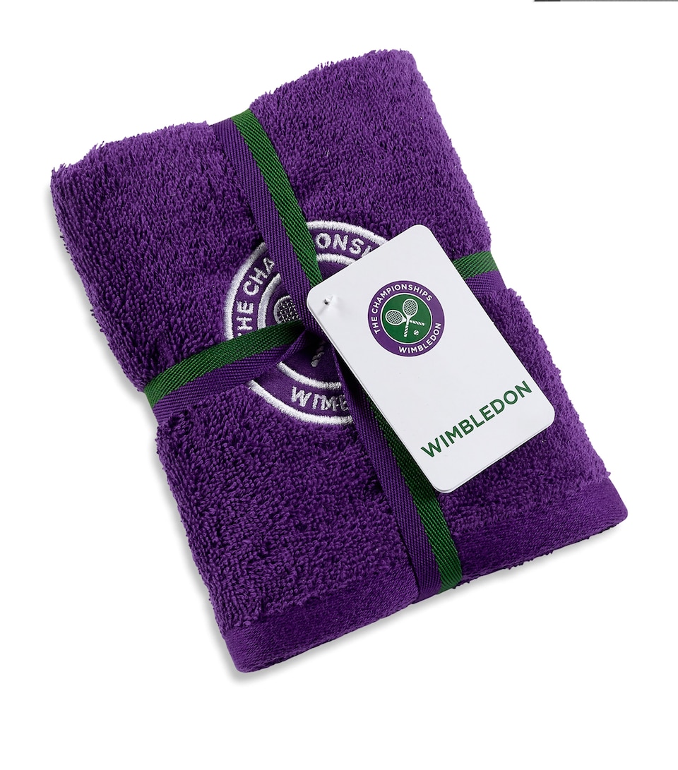 Christy x Wimbledon Guest Towels (Pack of 2) Purple