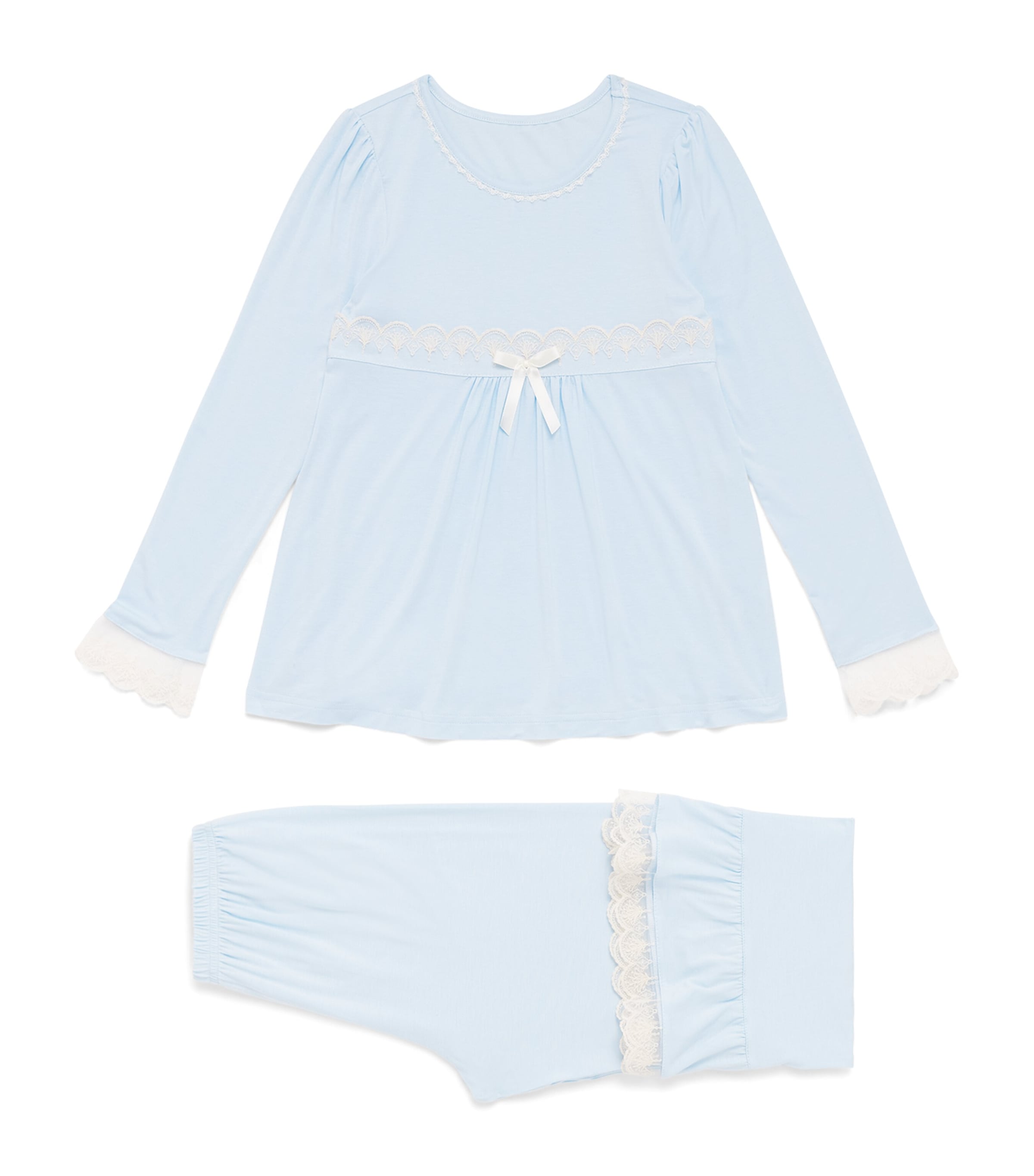 Amiki Leila Pyjama Set (2-14 Years) Baby Blue