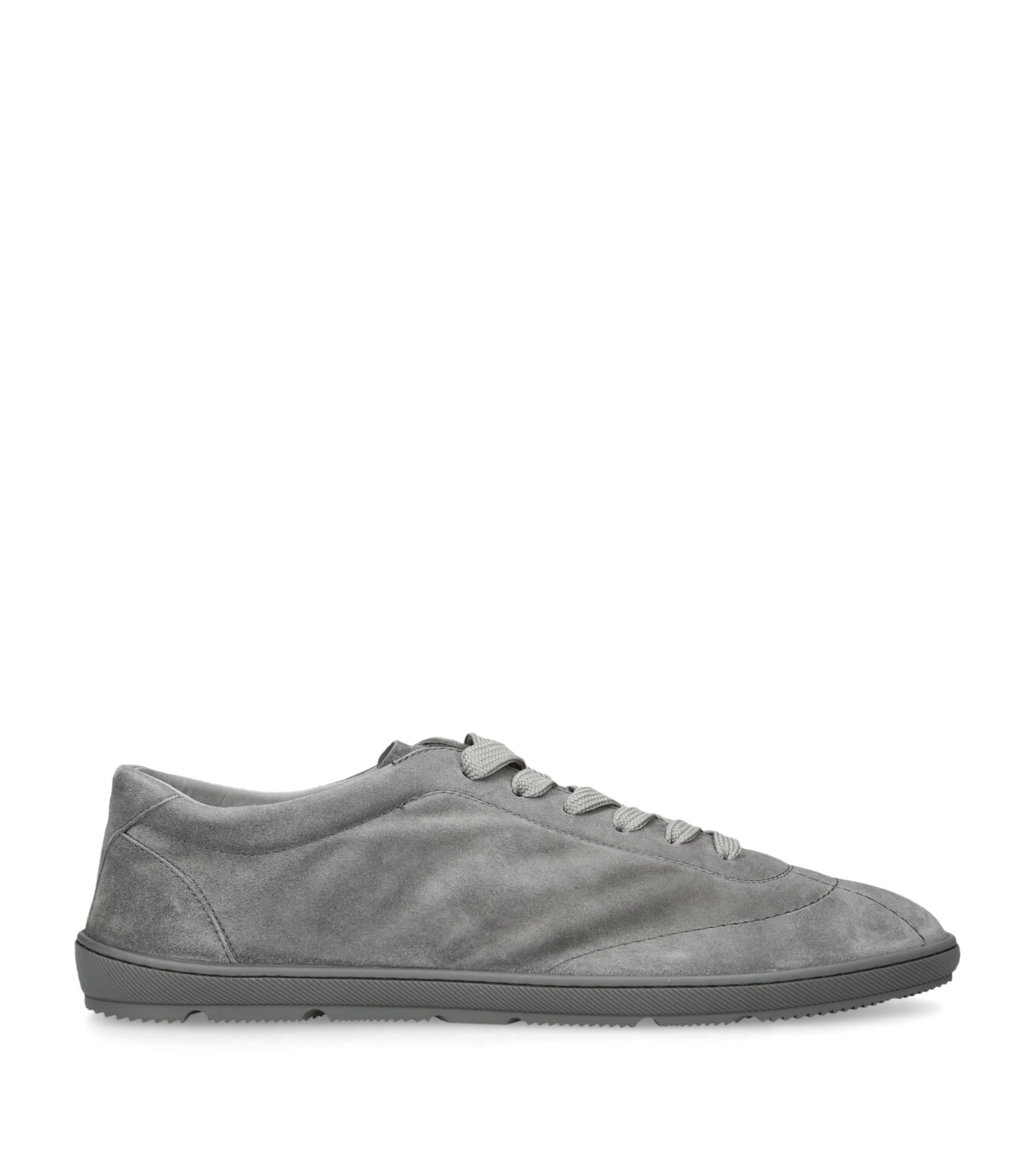 Brunello Cucinelli Suede Sneakers Grey