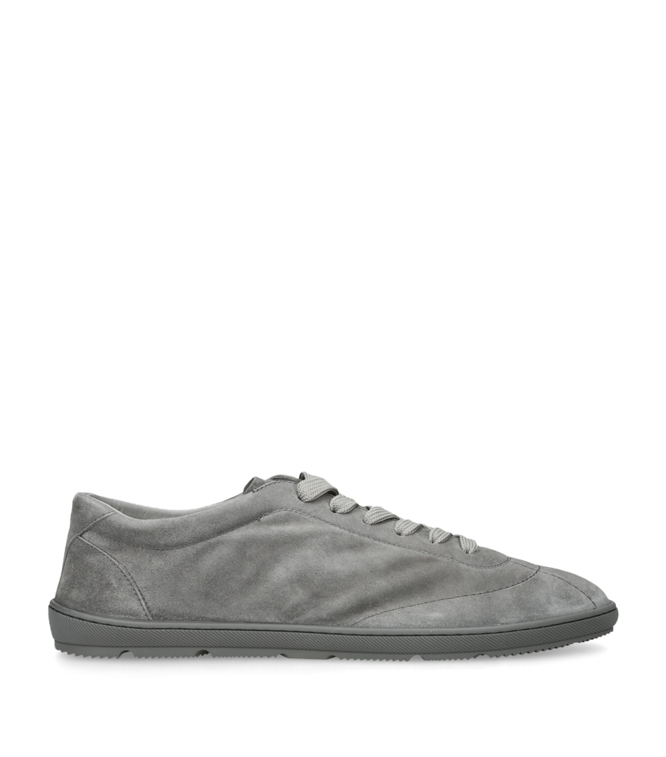 Brunello Cucinelli Suede Sneakers Grey