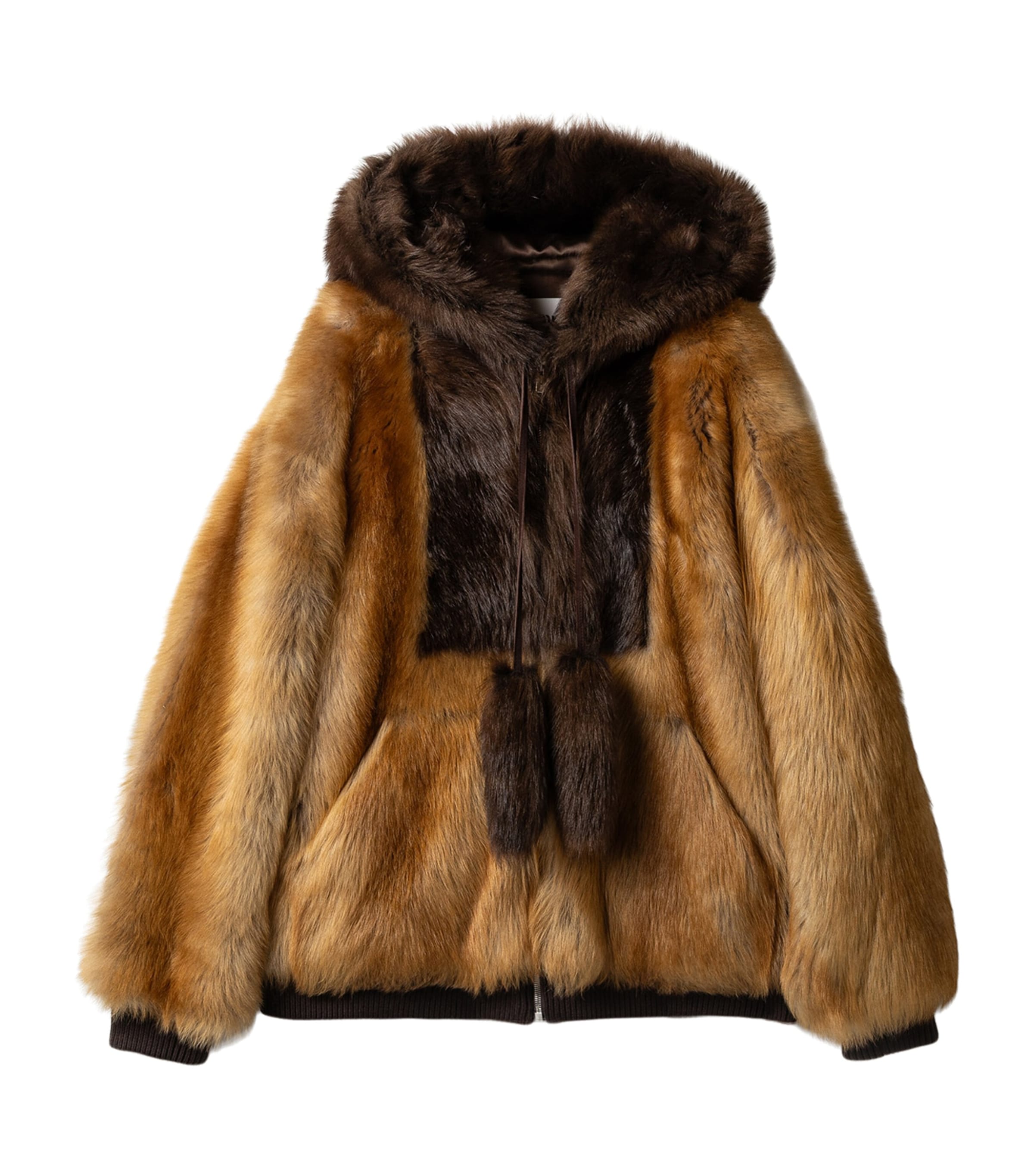 Miu Miu Womens Shearling Blouson Jacket