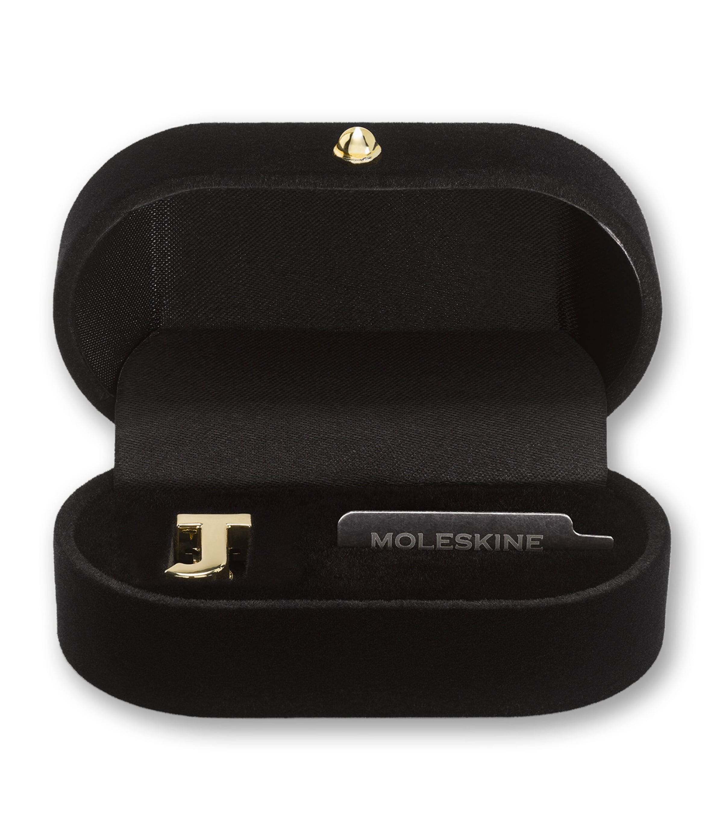 Moleskine Gold-Plated J Notebook Charm Gold