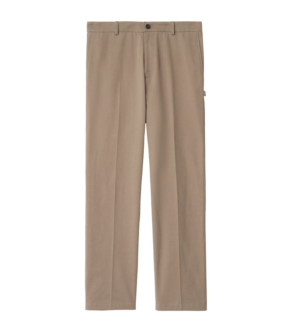 Cotton Twill Slim Chinos