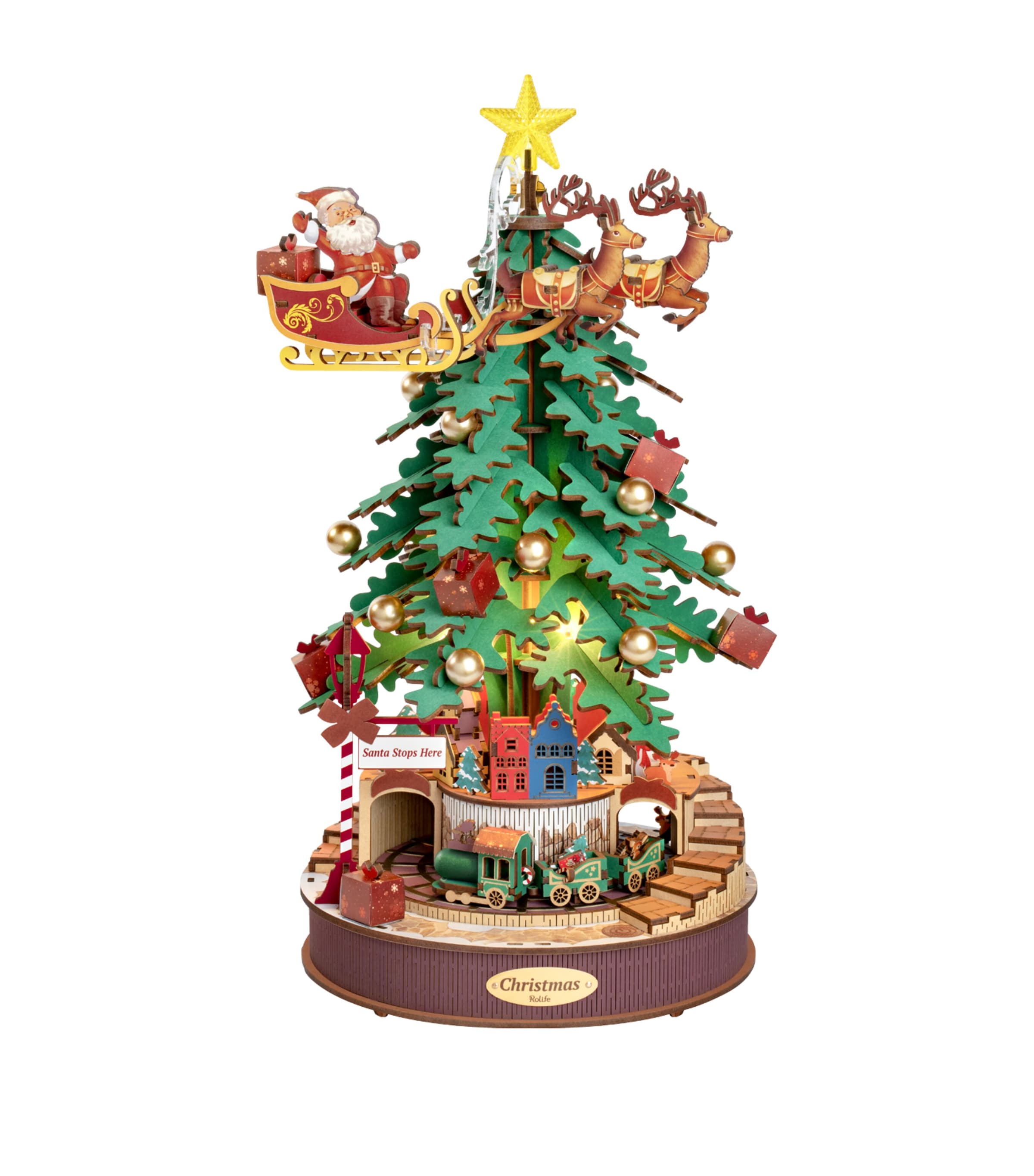 Villeroy & Boch Christmas Tree Music Box | Harrods TW