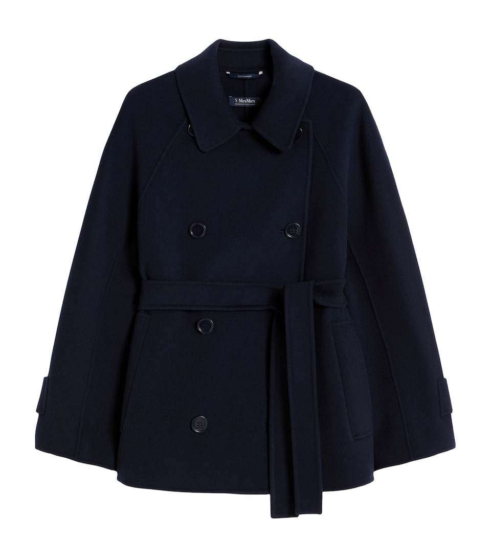 Virgin Wool Belted Jacket