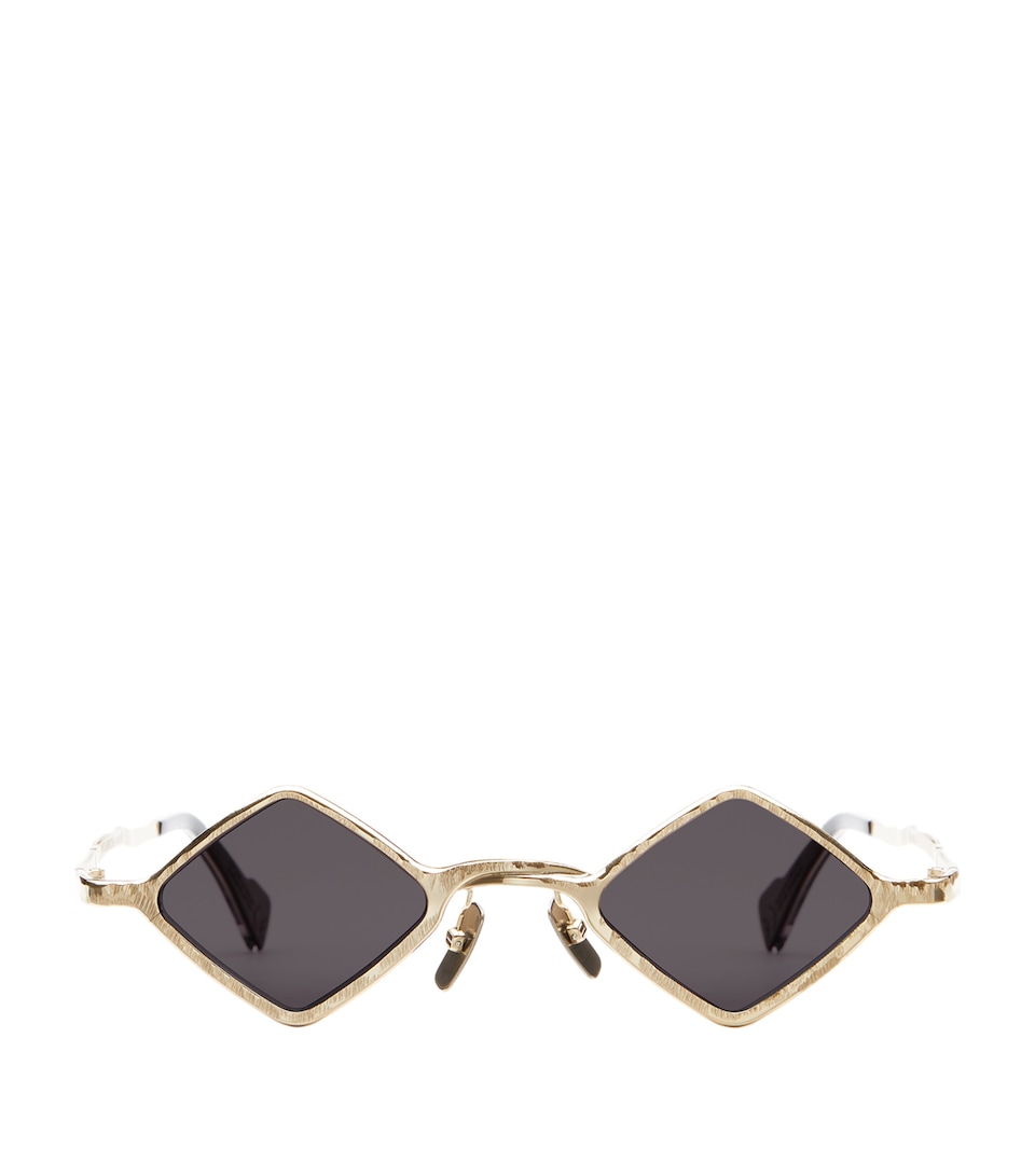Kuboraum Metal Mask Z14 Sunglasses Gold Grey