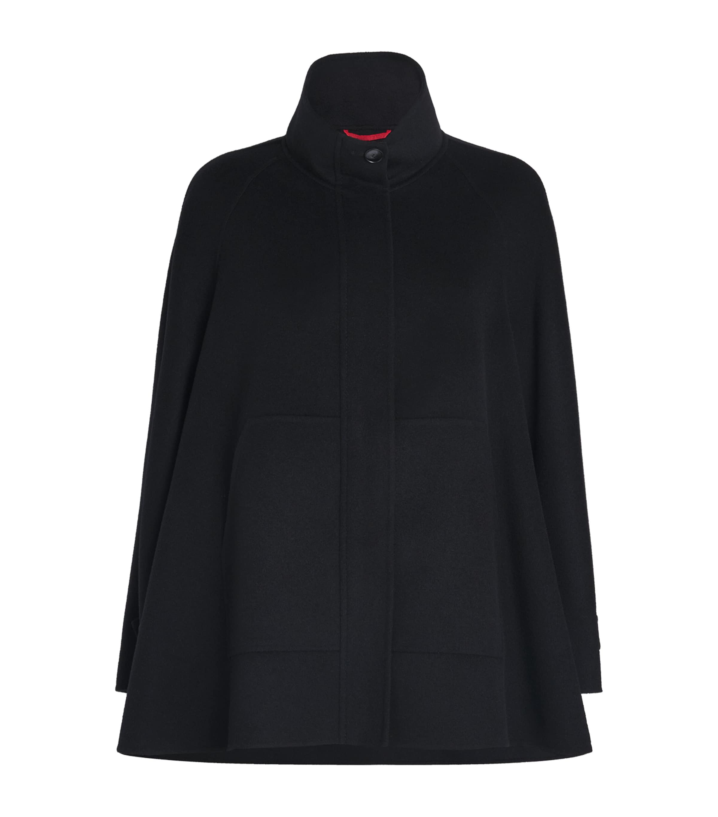 Virgin Wool A-Line Coat