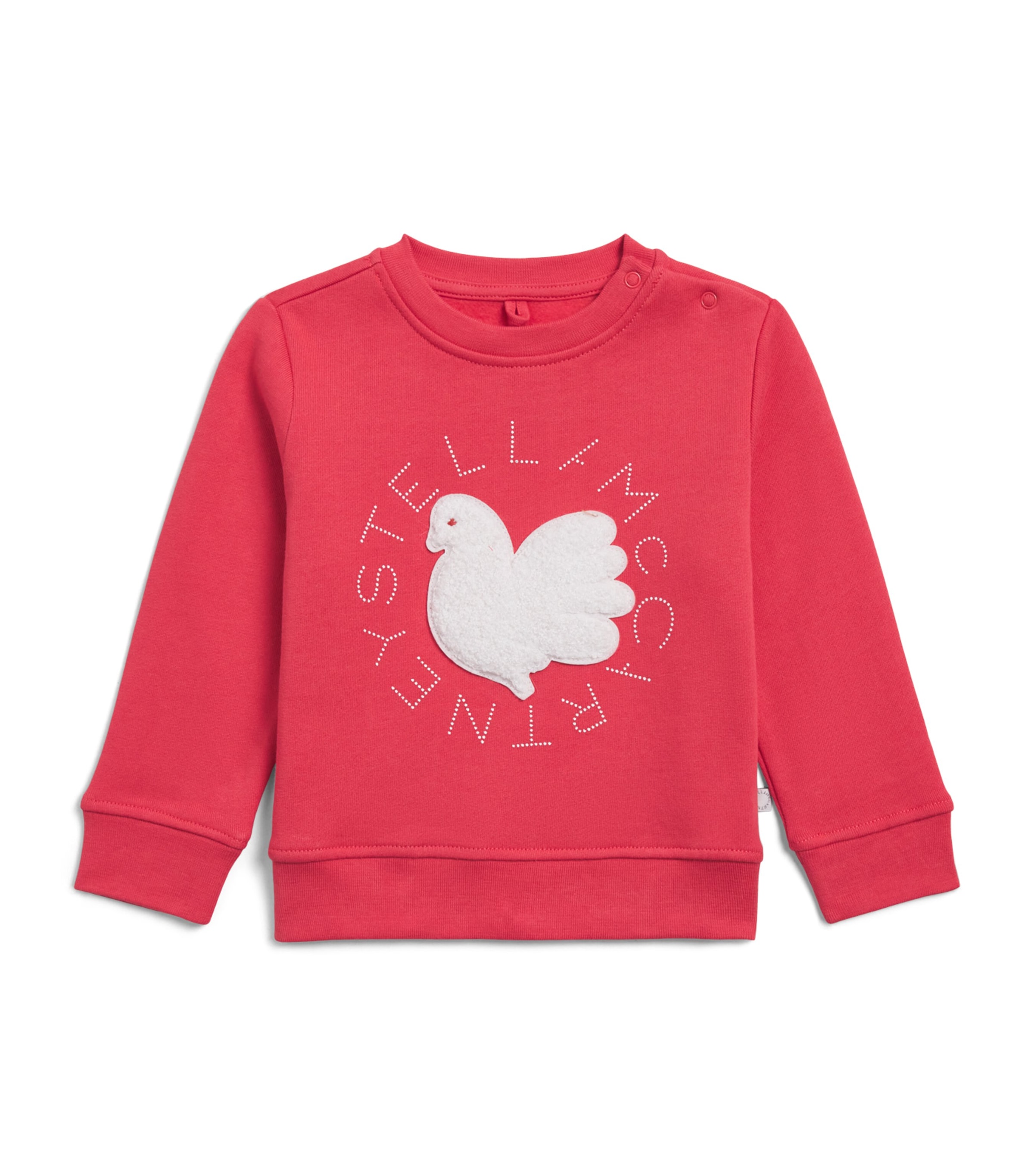Stella McCartney Kids Cotton Jersey Dove Sweatshirt (3-26 Months) Red