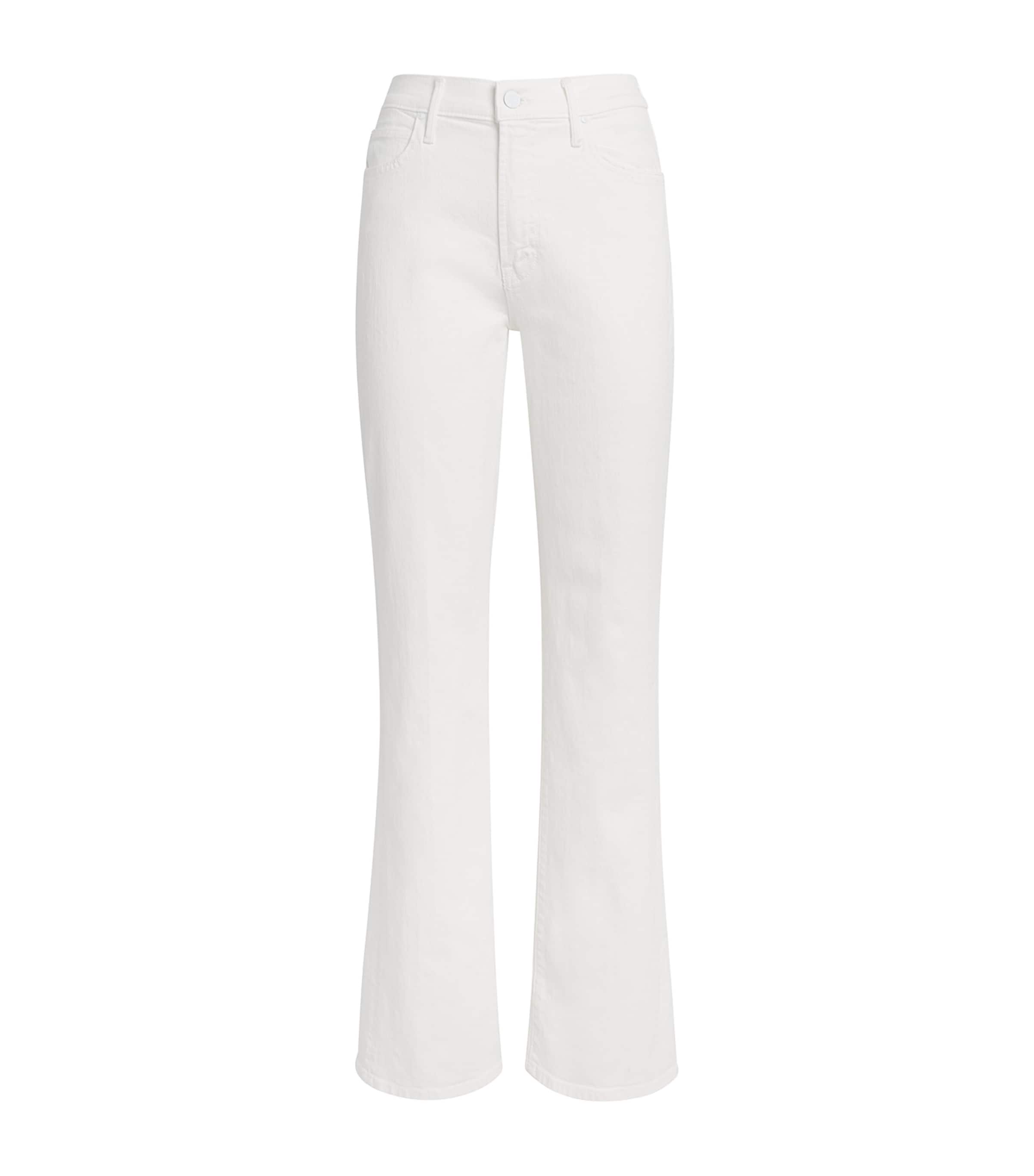MOTHER Womens The Kick It Straight Jeans Totally Innocent