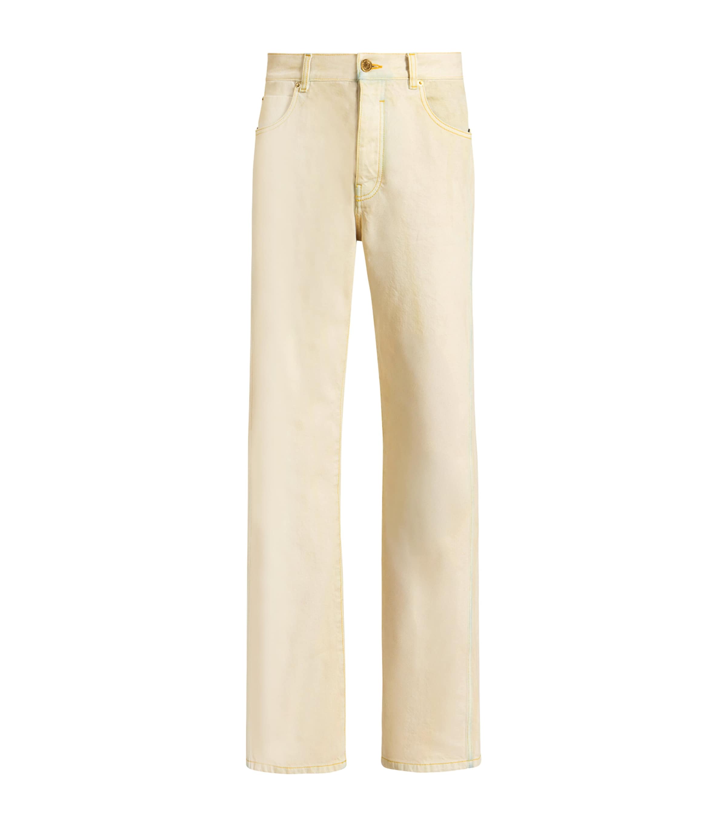 Faded Straight Jeans