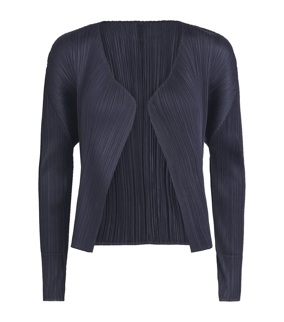 Pleats Please Issey Miyake Womens New Colorful Basics Cardigan