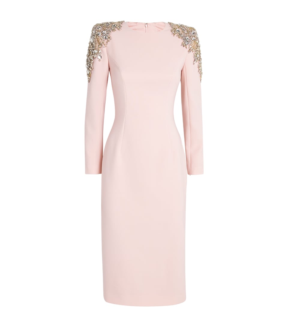 Embellished Isla Midi Dress