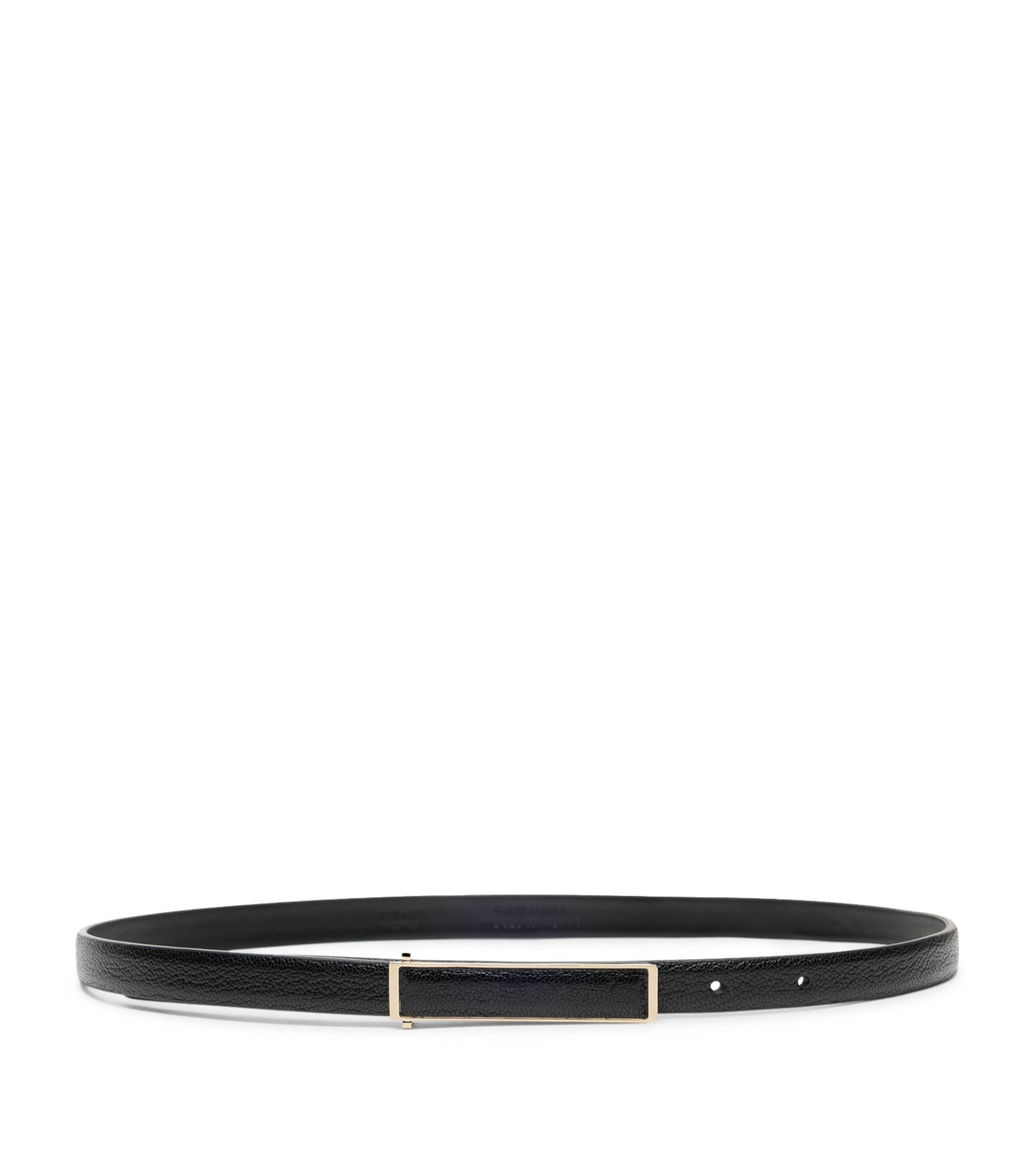 TOM FORD Leather Slim Belt Naa