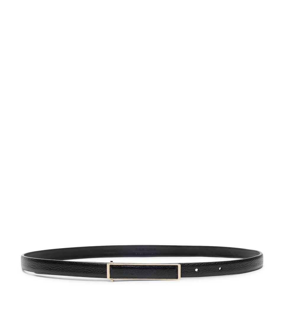 TOM FORD Leather Slim Belt Naa