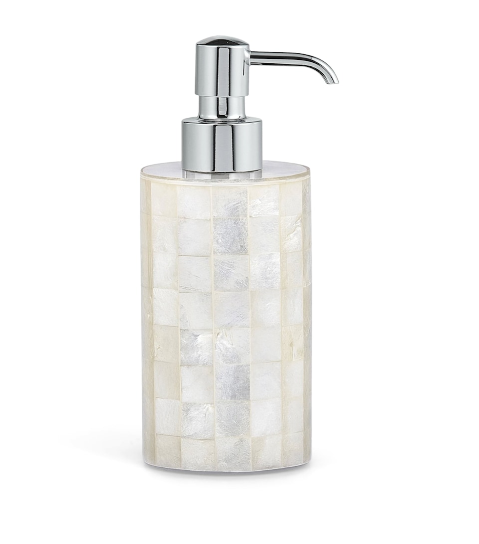 Labrazel Capiz Blanc Soap Dispenser White