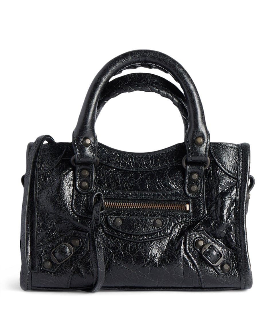 Nano Leather Le City Top-Handle Bag