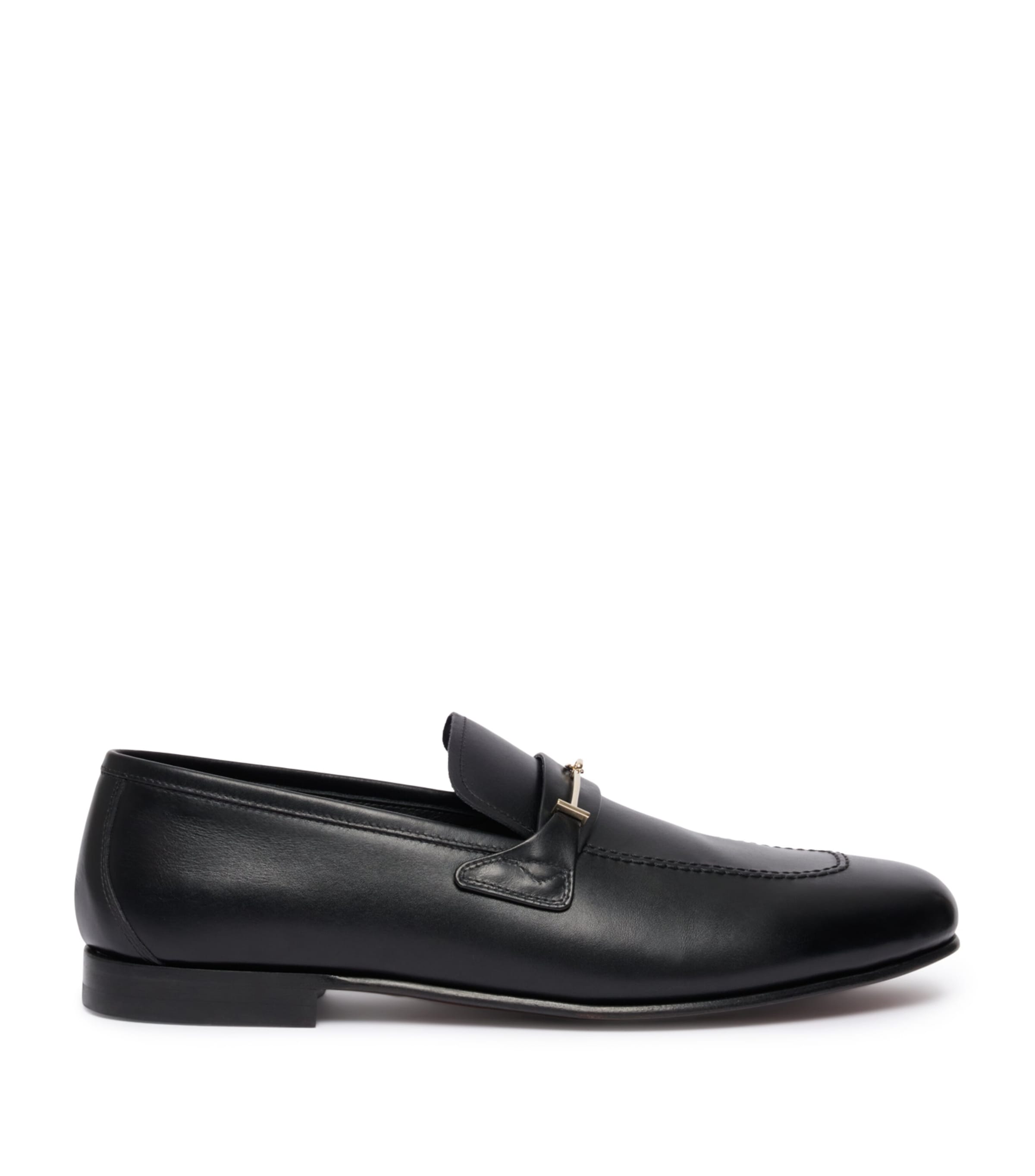 TOM FORD Calfskin T Penny Loafers Naa