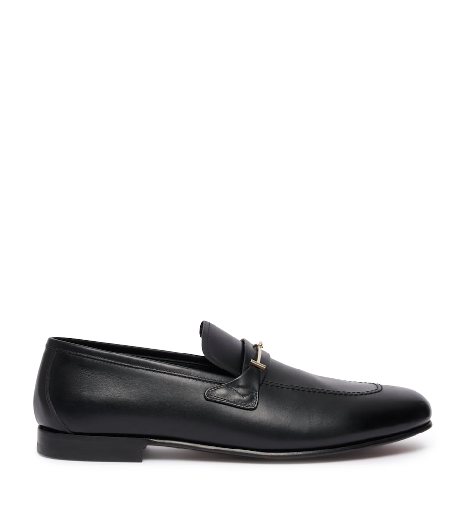TOM FORD Calfskin T Penny Loafers Naa