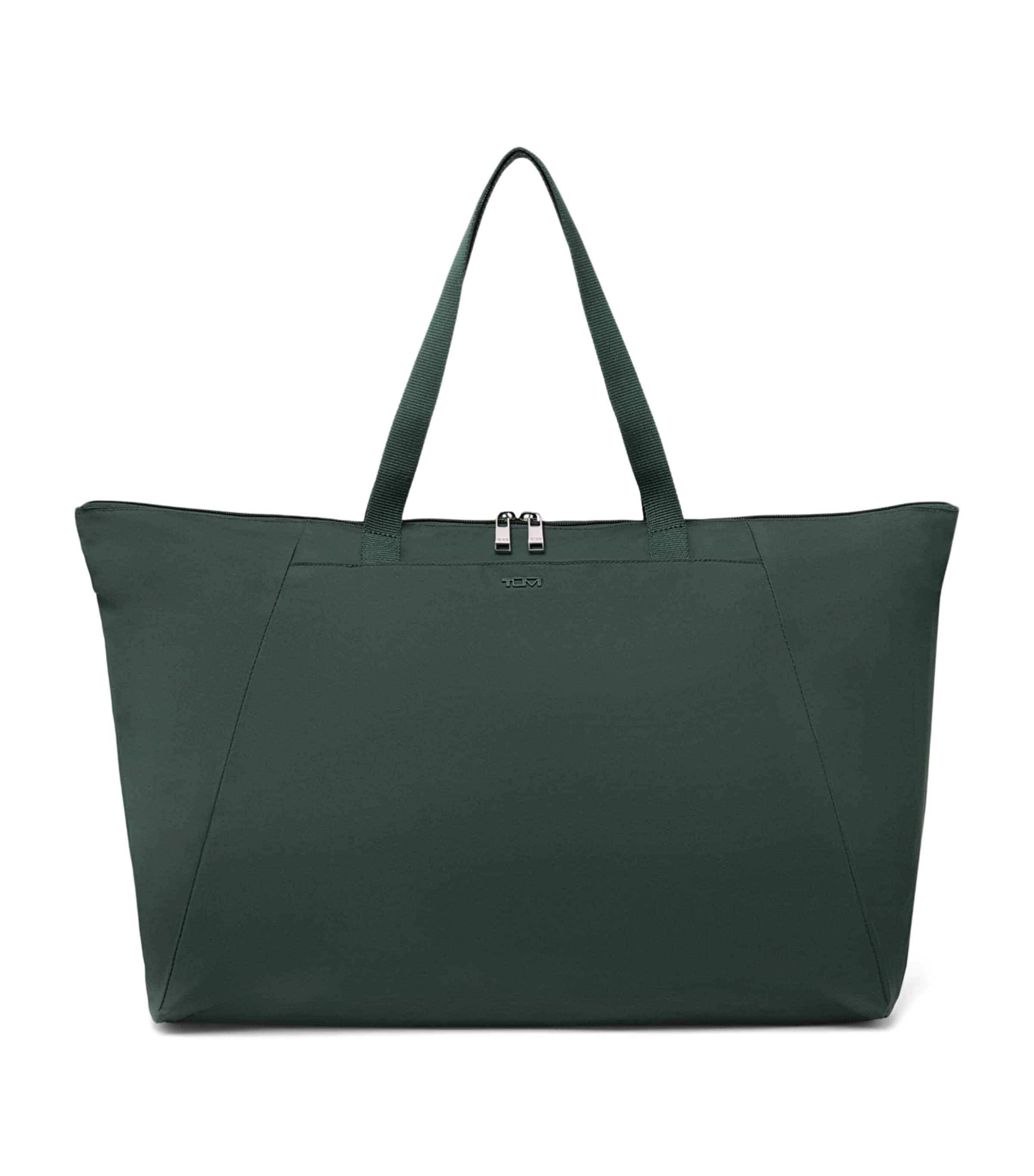 Tumi Nylon Just In Case Tote Bag Apline Green