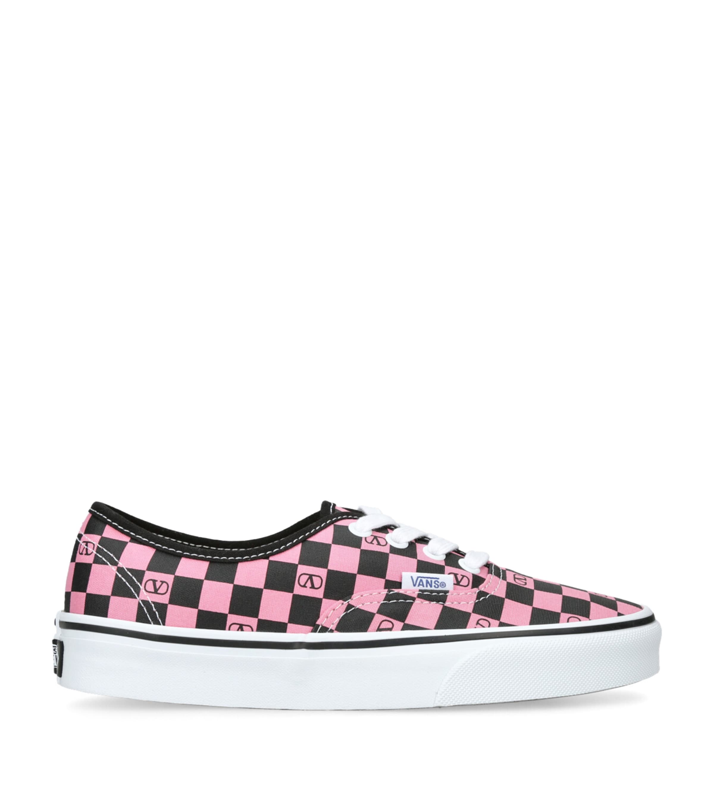 x Vans Canvas Checkerboard Sneakers