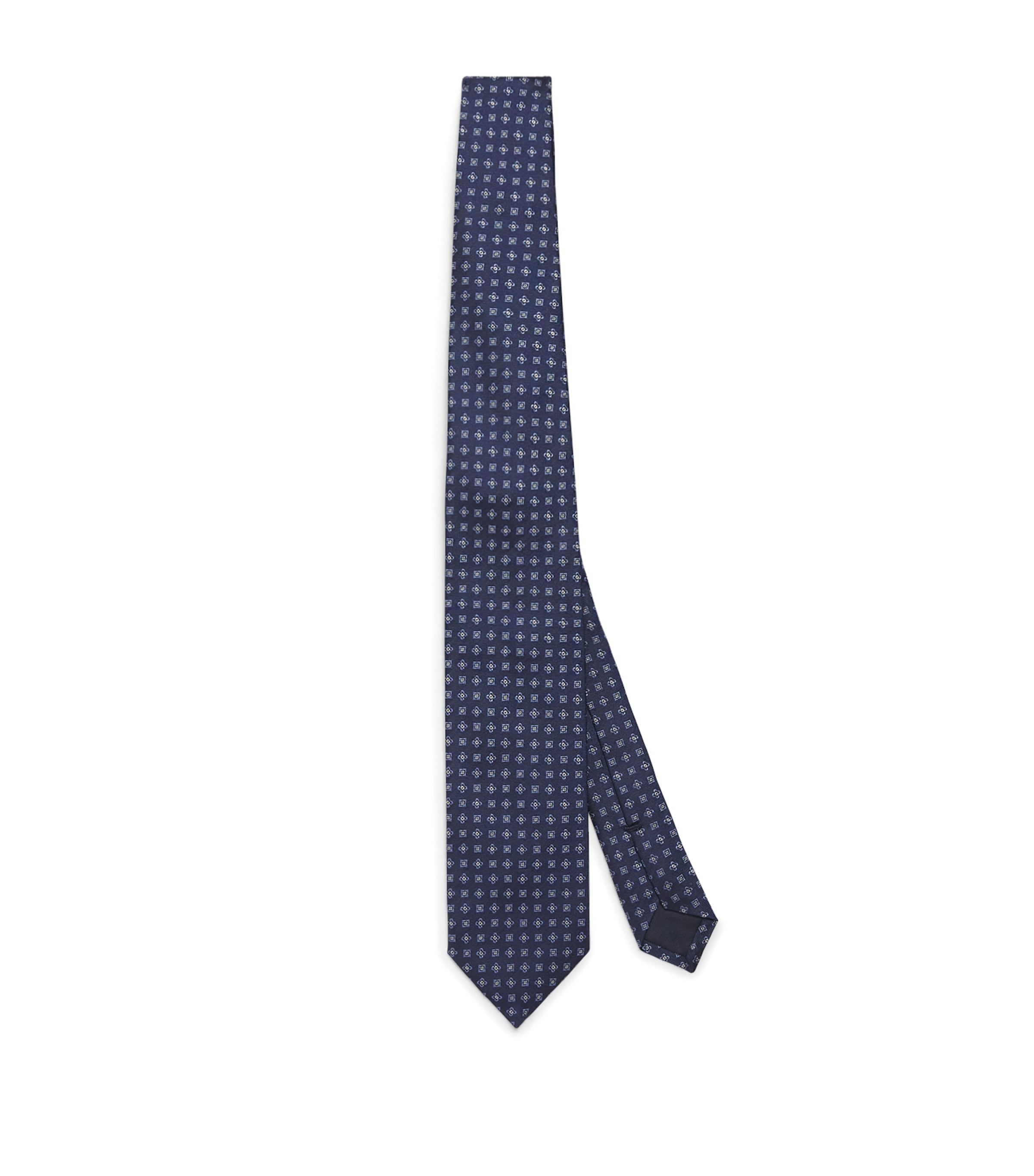 Silk Micro Madras Pattern Tie