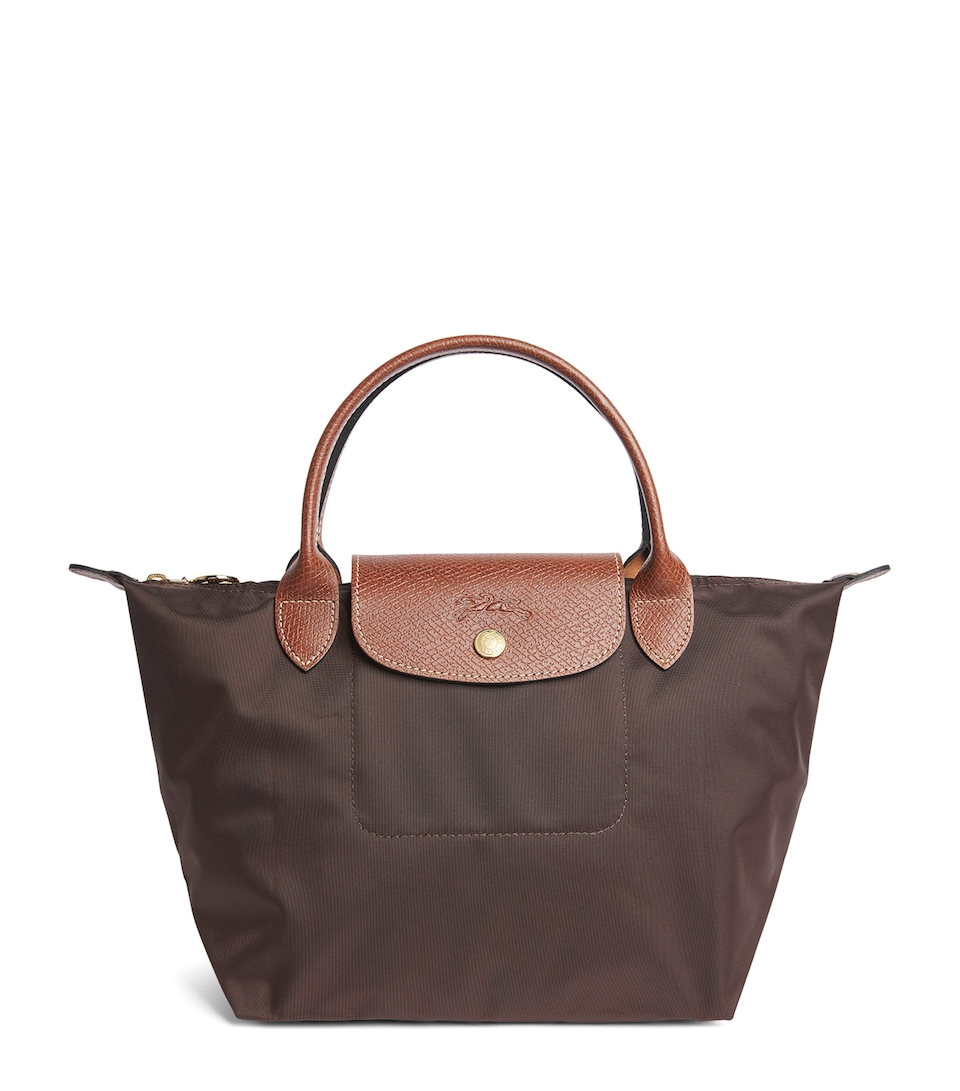 Longchamp Small Le Pliage Original Handbag Moka