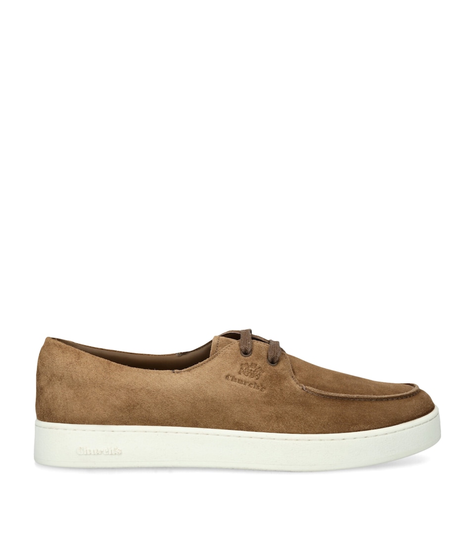 Suede Longsight Slip-On Sneakers