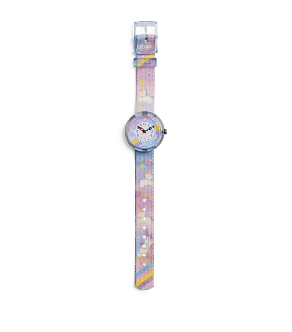 Flik Flak Cuddly Unicorn Watch 31.85mm Purlpe