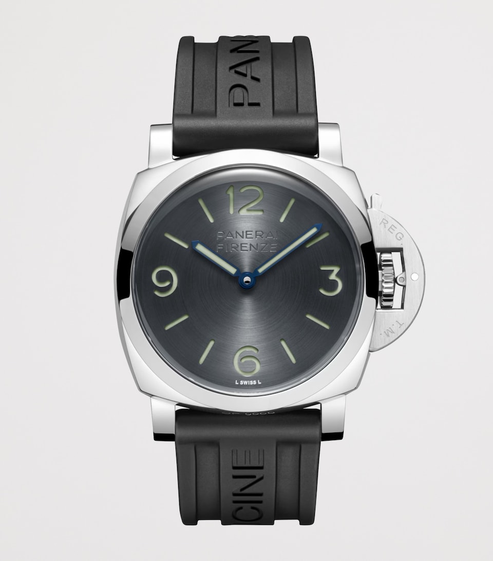 Panerai Steel Luminor Firenze 8 Giorni Watch 44mm Grey
