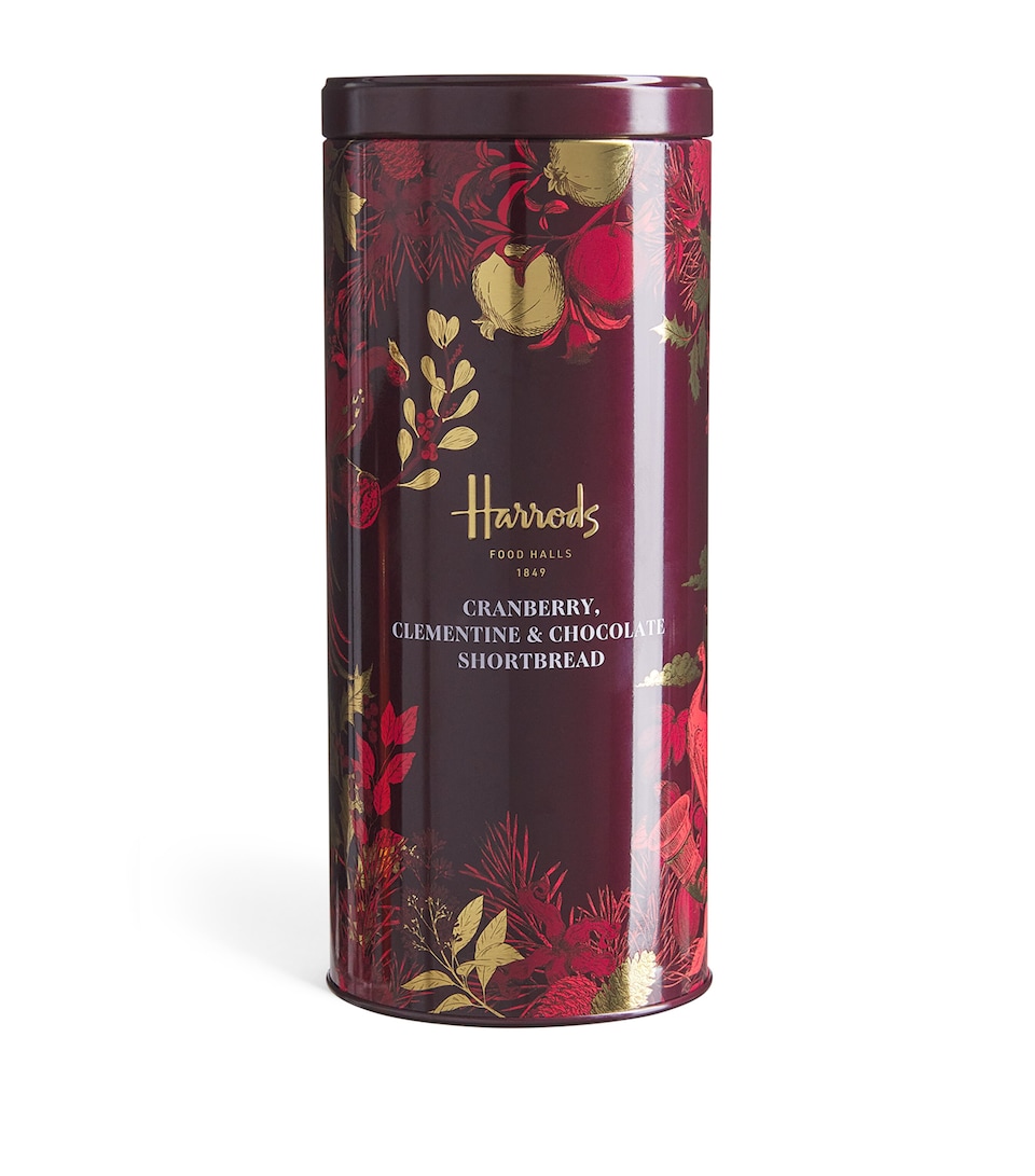 Milk-Coated Cranberry, Clementine & Chocolate Chip Shortbread Biscuits (200g)