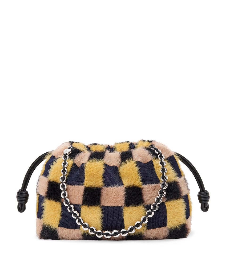 Medium Check Flamenco Shoulder Bag