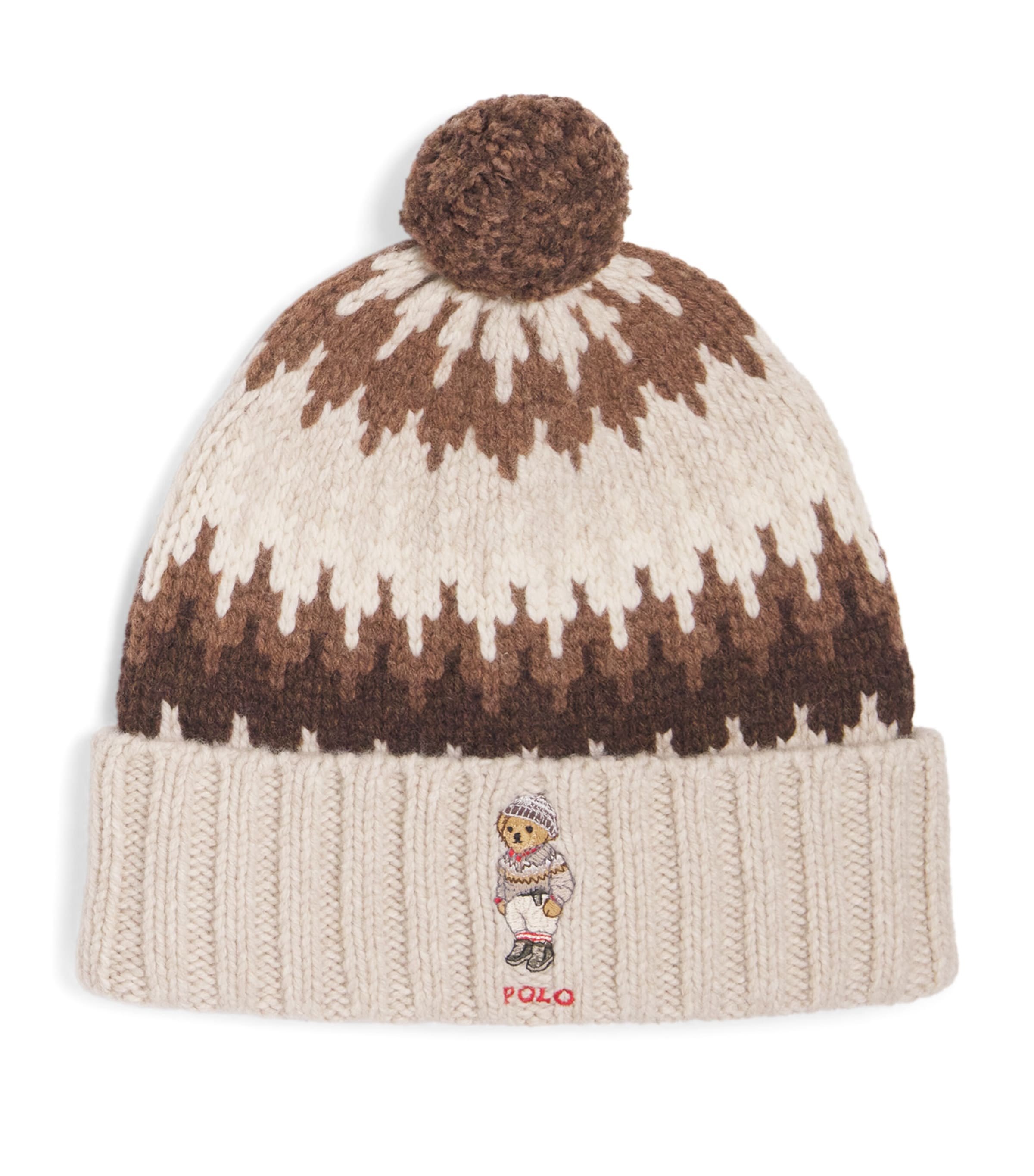 Wool-Blend Pom-Pom Colorado Beanie