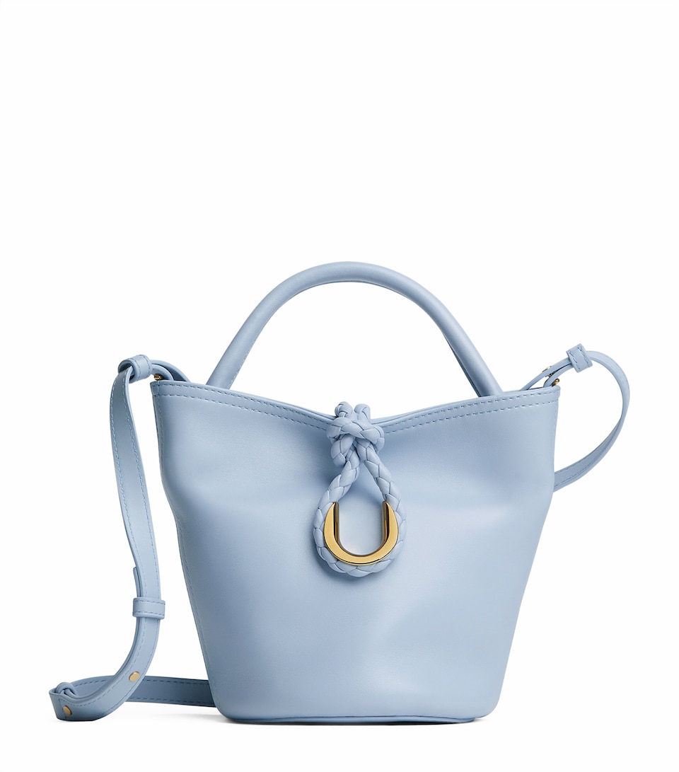 Small Leather Liberta Bucket Bag