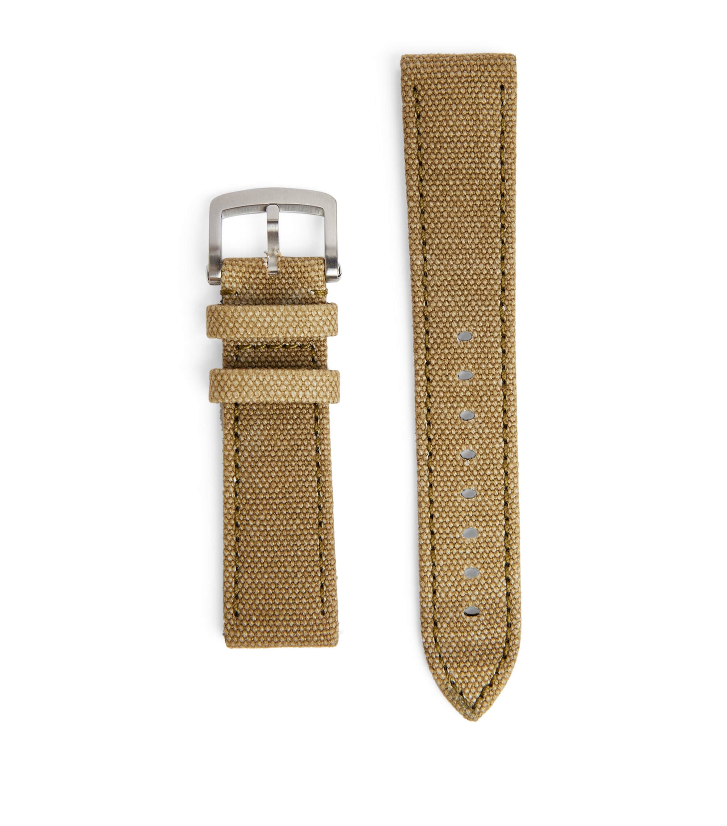Polo Ralph Lauren Canvas Watch Strap Green