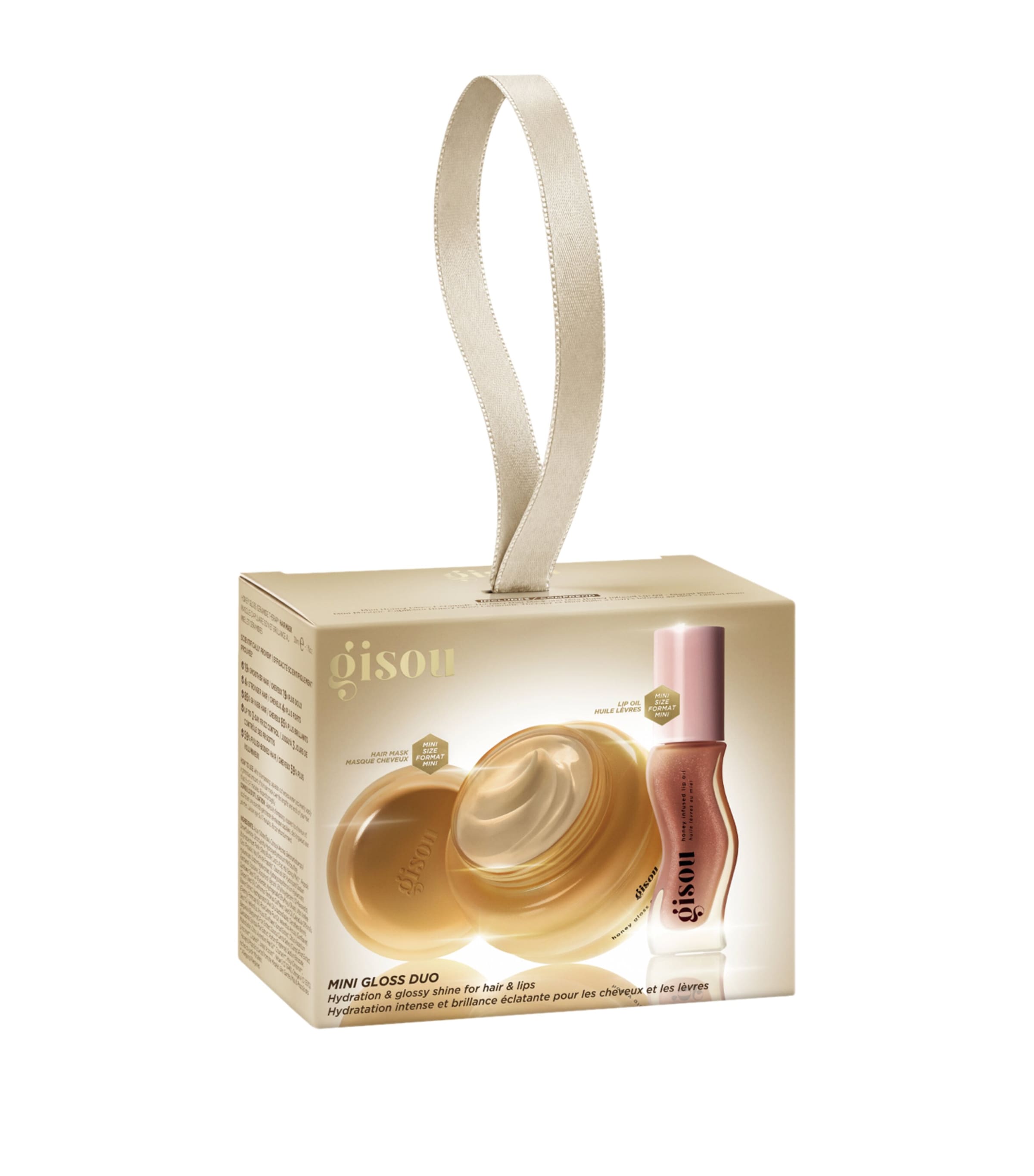 Gisou Mini Gloss Duo Gift Set (30ml)