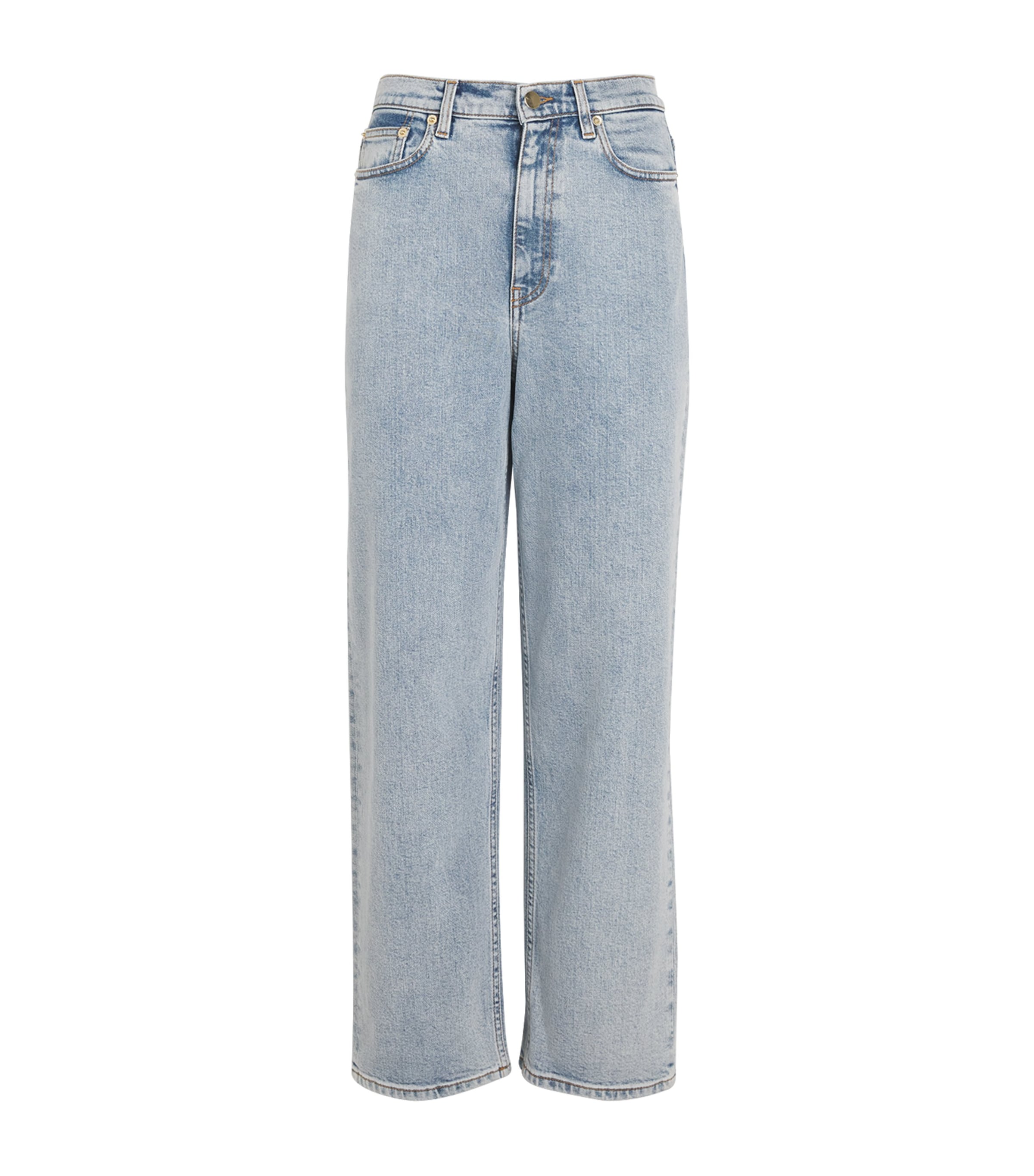 Embellished Straight Jeans