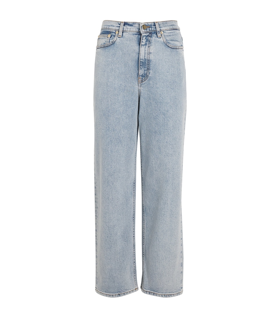 Embellished Straight Jeans