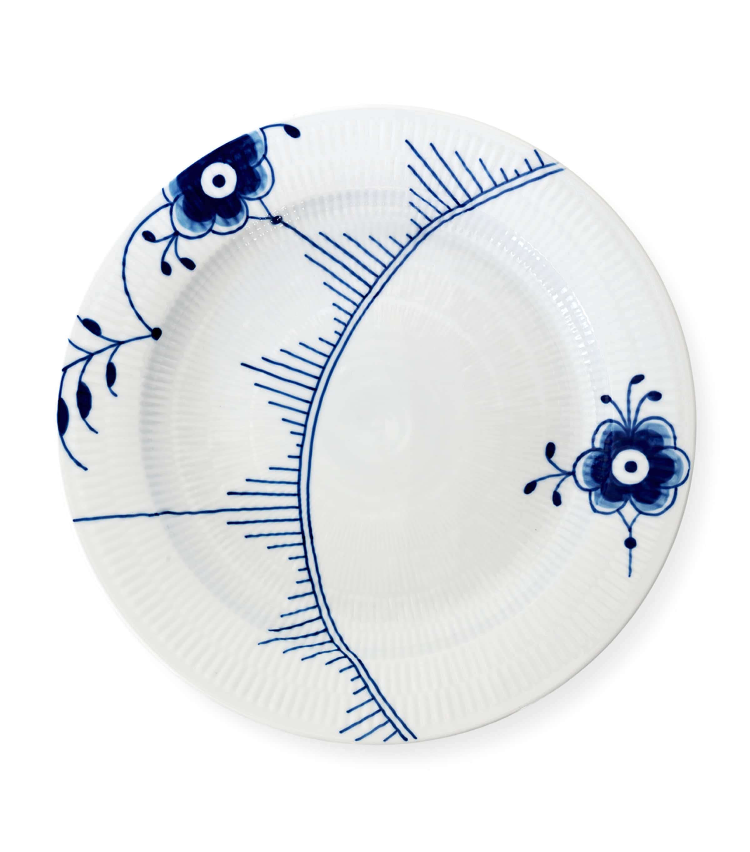 Royal Copenhagen Blue Fluted Mega Round Dish (33cm) Blue