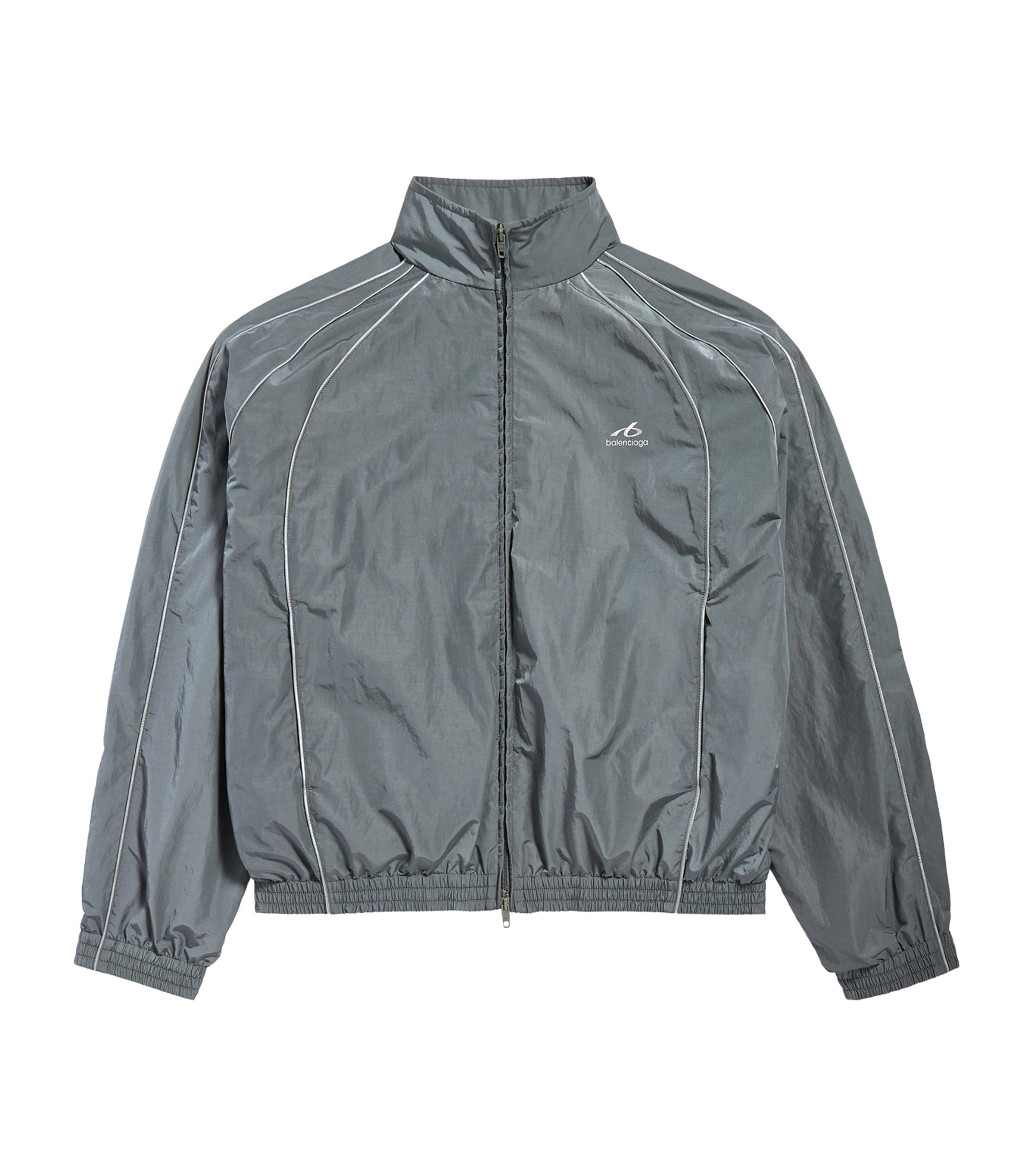 Balenciaga Mens Technical Zip-Up Jacket