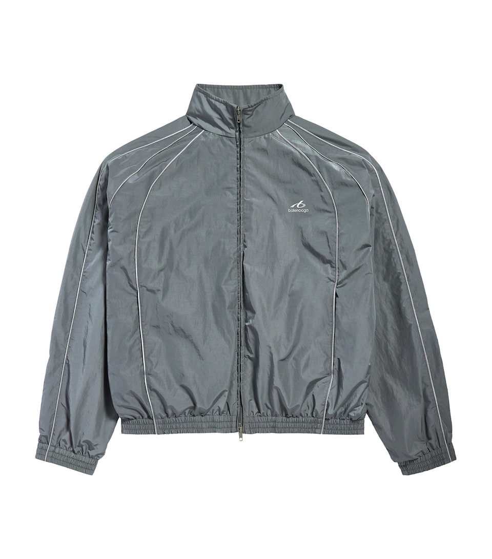 Balenciaga Mens Technical Zip-Up Jacket